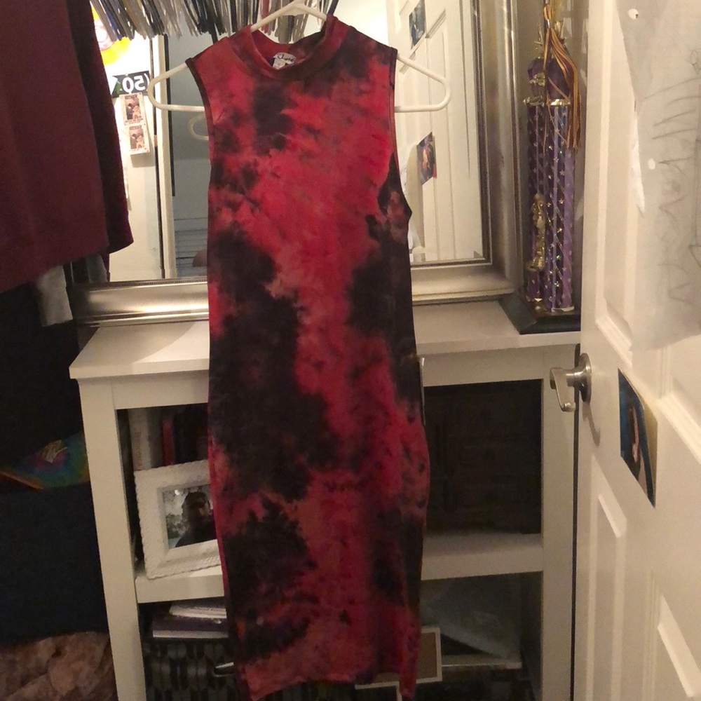 Tie-dye dress